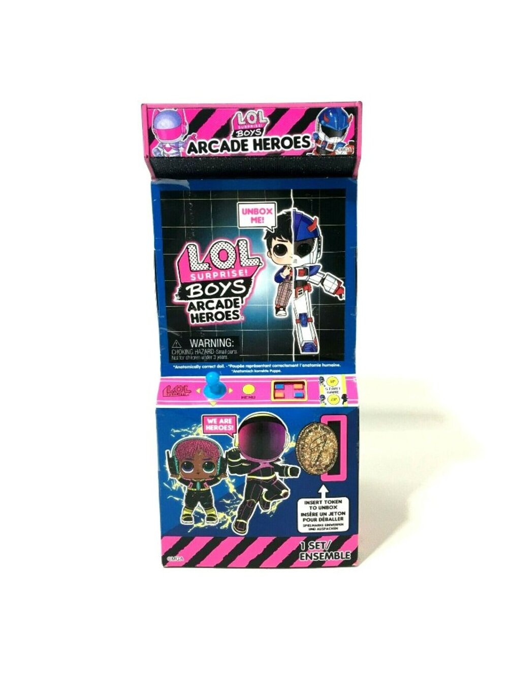 L.O.L Surprise Boys Arcade Heroes Cyber VR Dude 15 Surprises Series 1